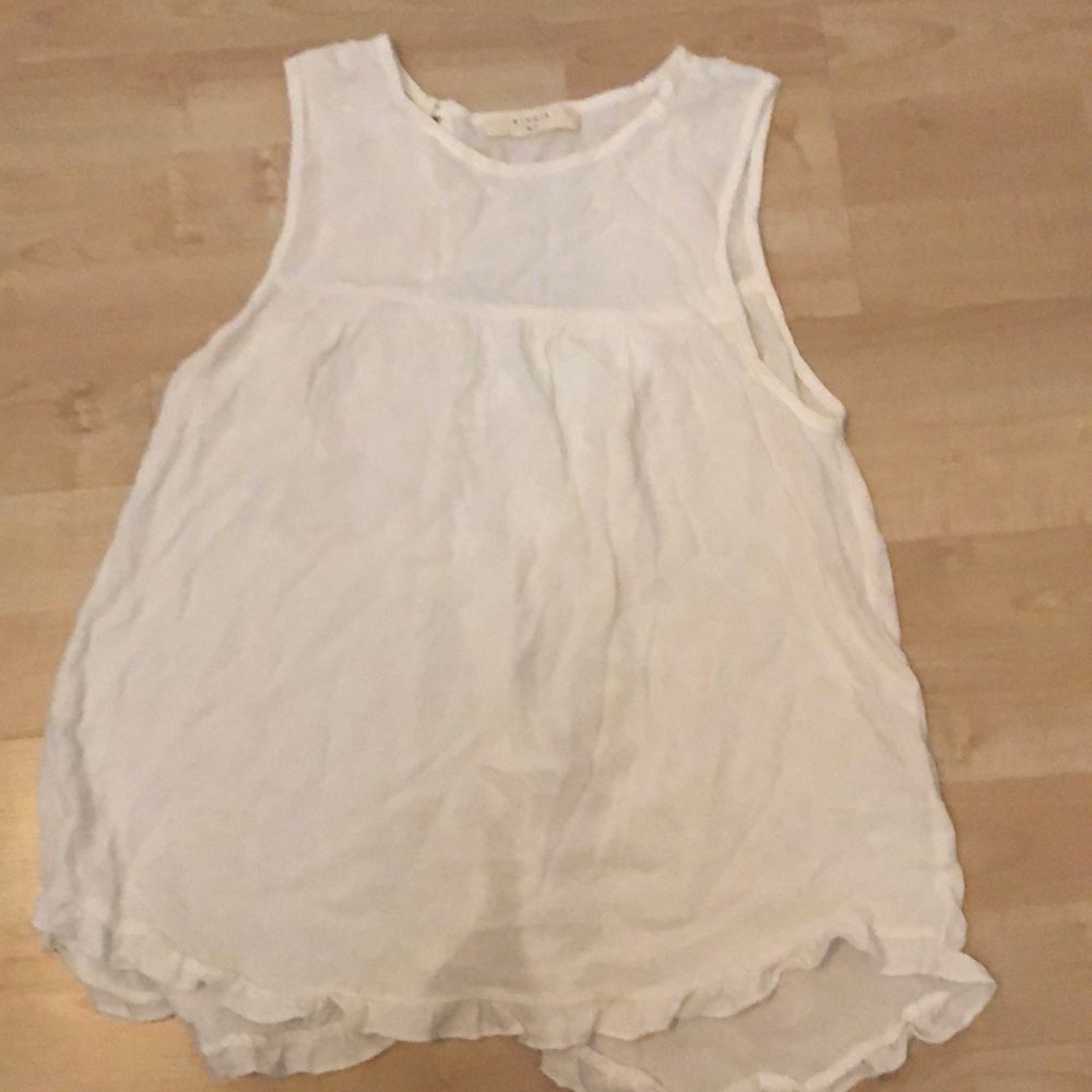 Empire waist, open back Tank!